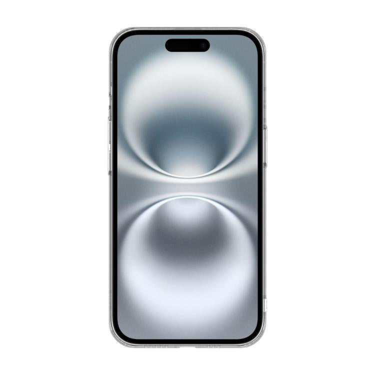 For iPhone 16 Plus Kalebol 1.5mm Thickened Rounded Corner Transparency TPU Phone Case