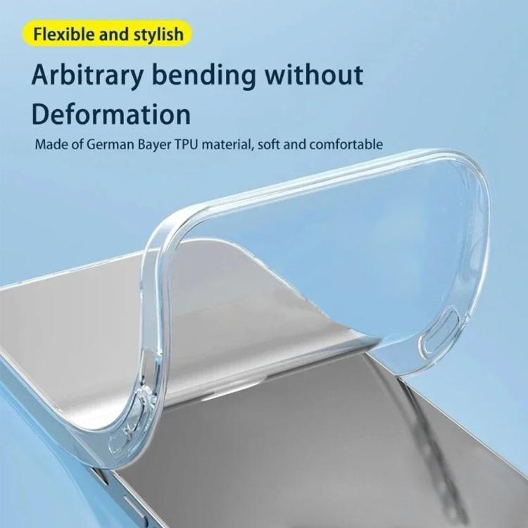 For iPhone 17 Kalebol 1.5mm Thickened Rounded Corner Transparency TPU Phone Case