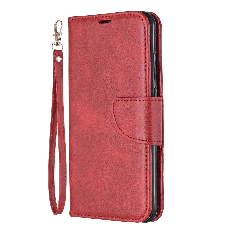Retro Lambskin Texture Pure Color Horizontal Flip PU Leather Case for for Huawei Y6 2019 & Y6 Pro 2019, with Holder & Card Slots & Wallet & Lanyard