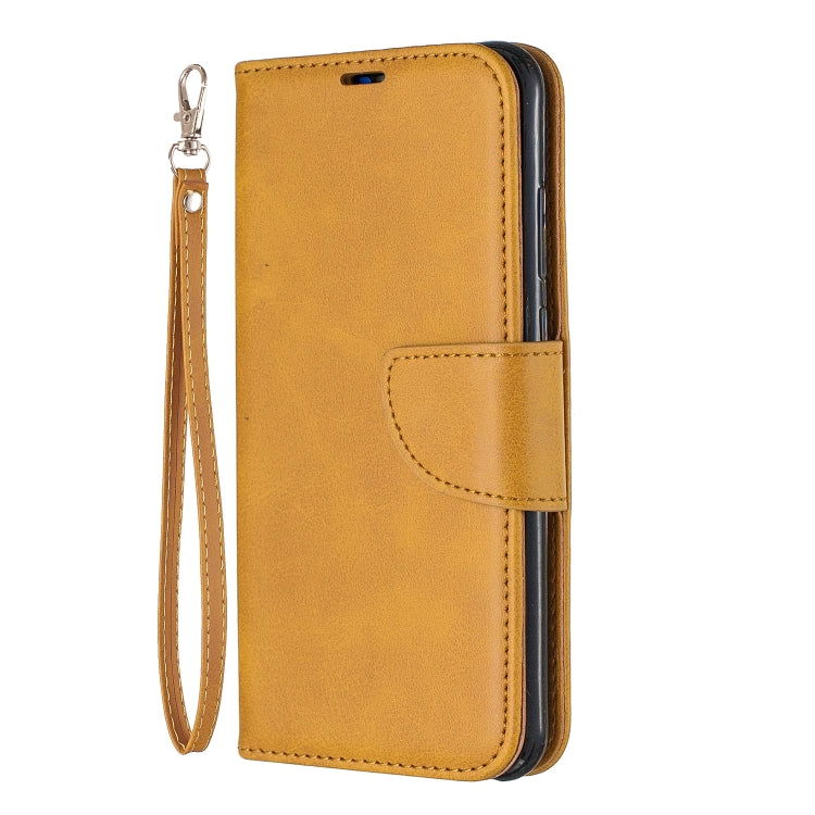 Retro Lambskin Texture Pure Color Horizontal Flip PU Leather Case for for Huawei Y6 2019 & Y6 Pro 2019, with Holder & Card Slots & Wallet & Lanyard