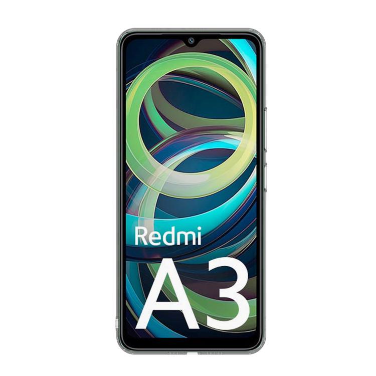 For Redmi A3 Kalebol 1.5mm Thickened Rounded Corner Transparency TPU Phone Case