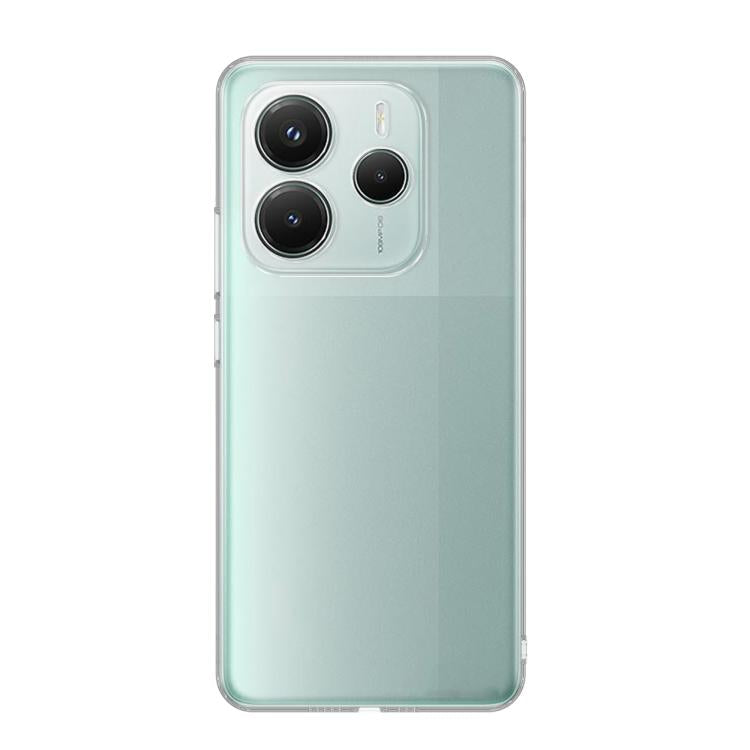 For Redmi Note 14 5G Kalebol 1.5mm Thickened Rounded Corner Transparency TPU Phone Case
