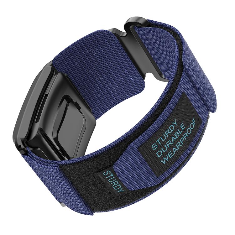For WHOOP 4.0 Two Sections Hook And Loop Fastener Nylon Watch Band
