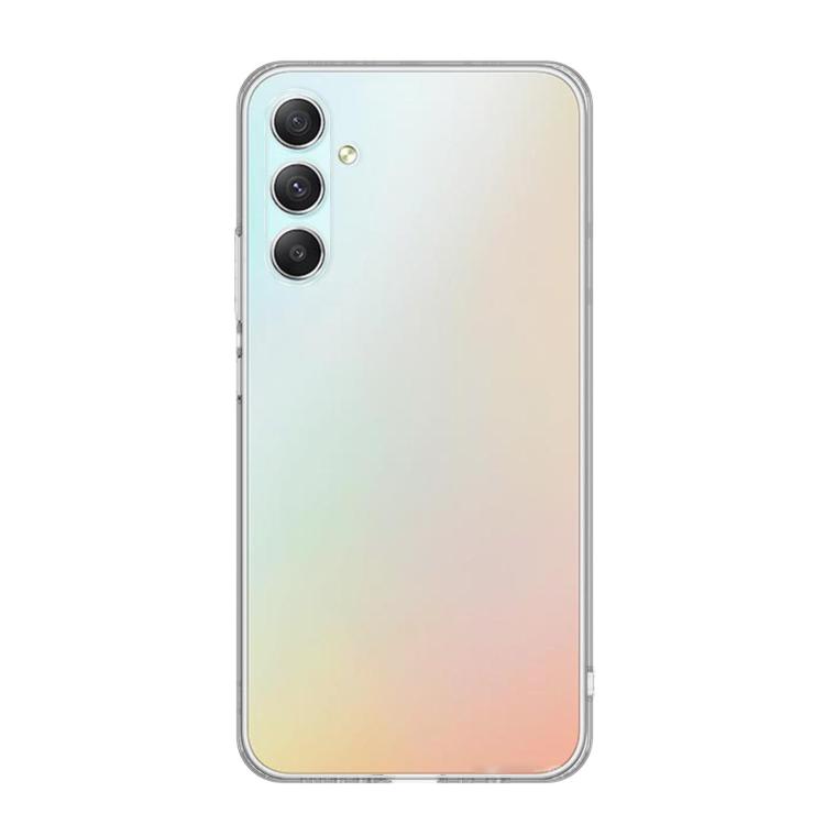 For Samsung Galaxy A34 Kalebol 1.5mm Thickened Rounded Corner Transparency TPU Phone Case