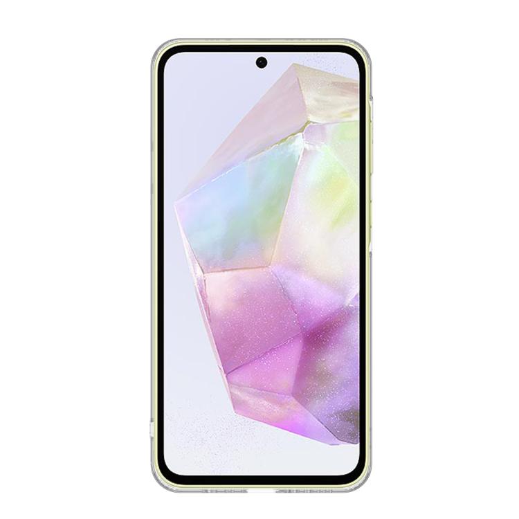 For Samsung Galaxy A35 5G Kalebol 1.5mm Thickened Rounded Corner Transparency TPU Phone Case