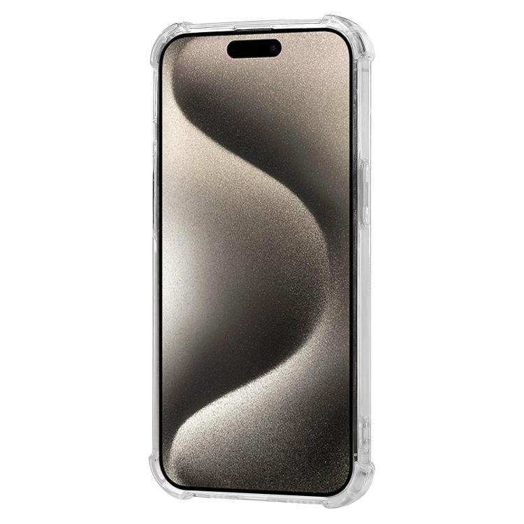 For iPhone 15 Pro Max Kalebol 1.5mm Four-Corner Airbags Shockproof Transparency TPU Phone Case