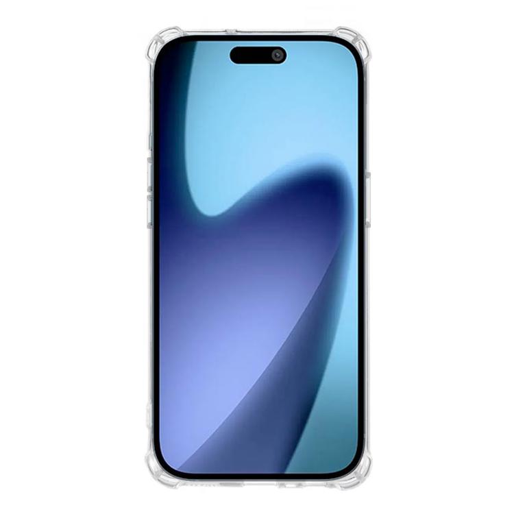 For iPhone Air Kalebol 1.5mm Four-Corner Airbags Shockproof Transparency TPU Phone Case