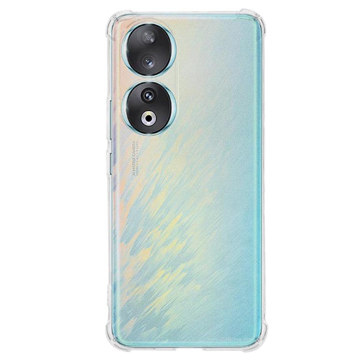 For Honor 90 Kalebol 1.5mm Four-Corner Airbags Shockproof Transparency TPU Phone Case