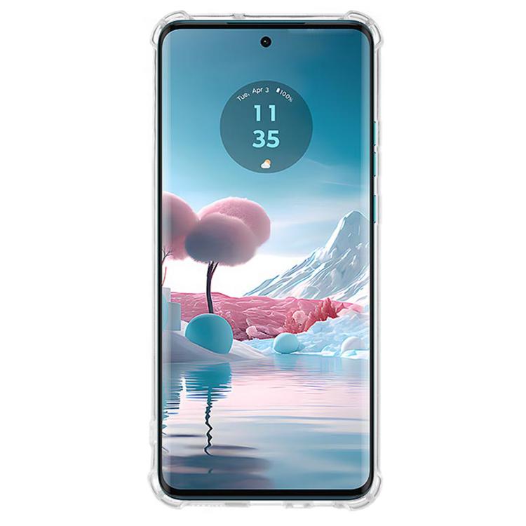 For Motorola Edge 40 neo Kalebol 1.5mm Four-Corner Airbags Shockproof Transparency TPU Phone Case