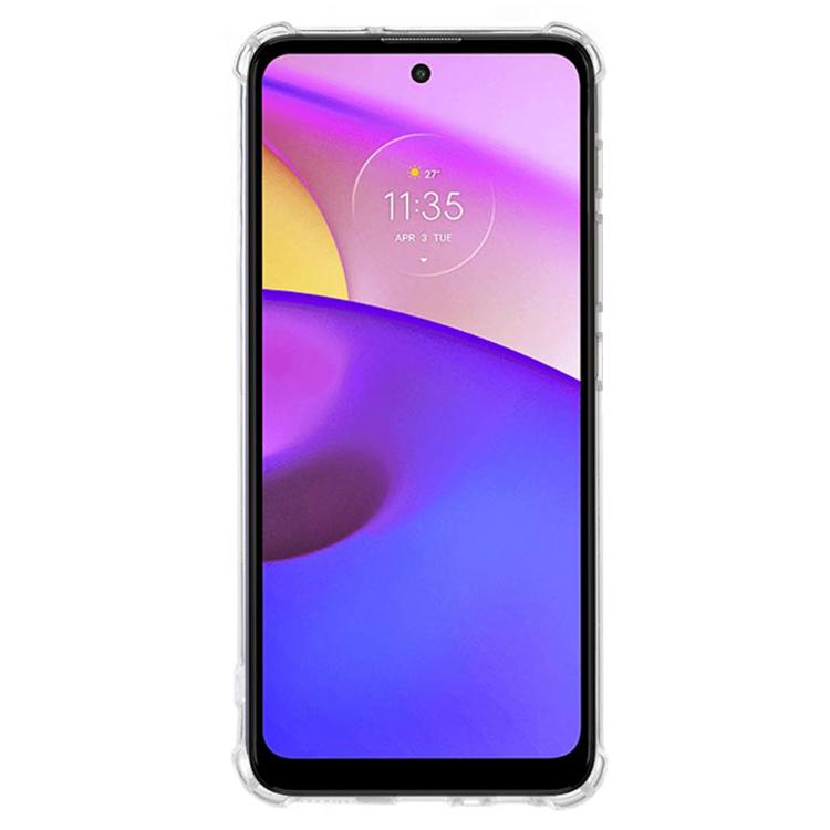 For Motorola Moto E40 Kalebol 1.5mm Four-Corner Airbags Shockproof Transparency TPU Phone Case