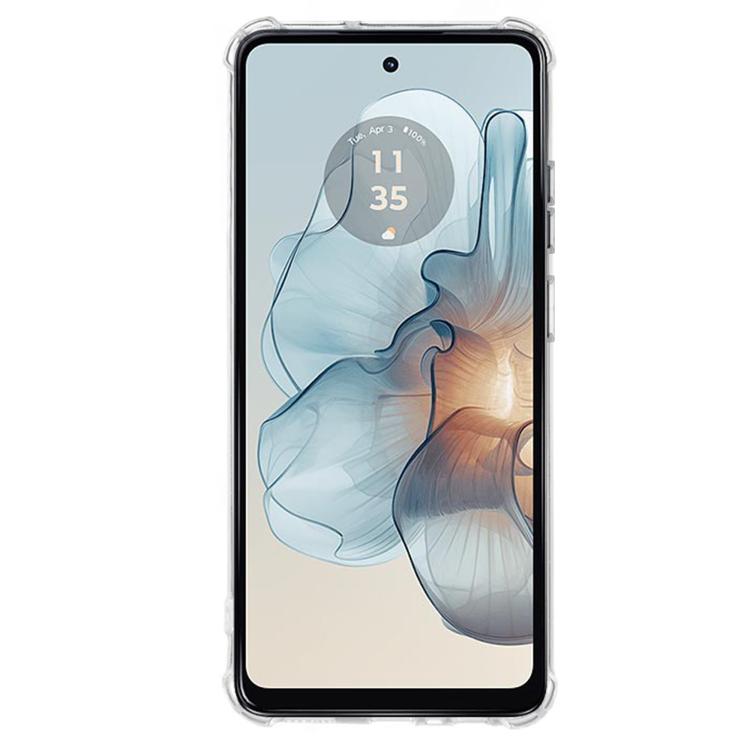 For Motorola Moto G24 Power Kalebol 1.5mm Four-Corner Airbags Shockproof Transparency TPU Phone Case