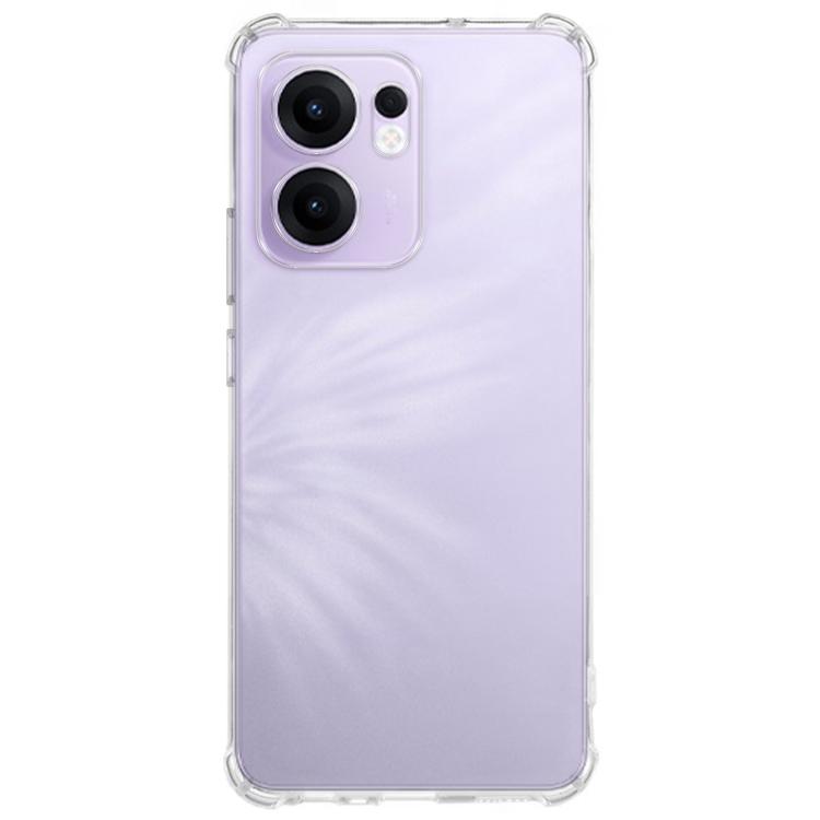 For OPPO Reno13 F Kalebol 1.5mm Four-Corner Airbags Shockproof Transparency TPU Phone Case
