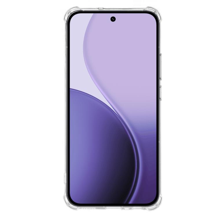 For OPPO Reno14 5G Global Kalebol 1.5mm Four-Corner Airbags Shockproof Transparency TPU Phone Case