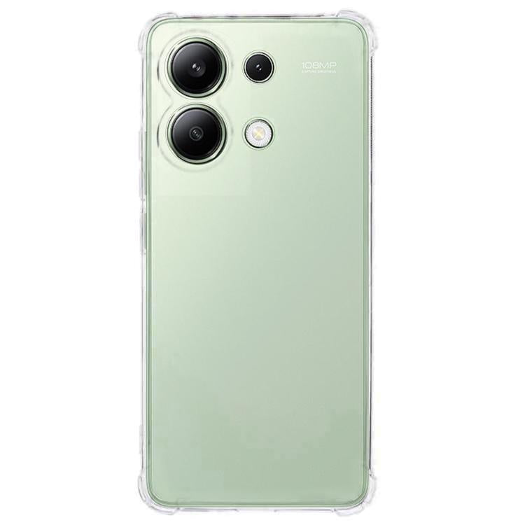 For Redmi Note 13 4G Kalebol 1.5mm Four-Corner Airbags Shockproof Transparency TPU Phone Case