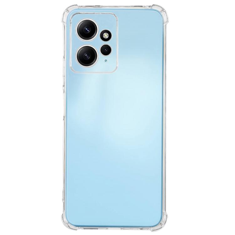 For Redmi Note 12 4G Kalebol 1.5mm Four-Corner Airbags Shockproof Transparency TPU Phone Case