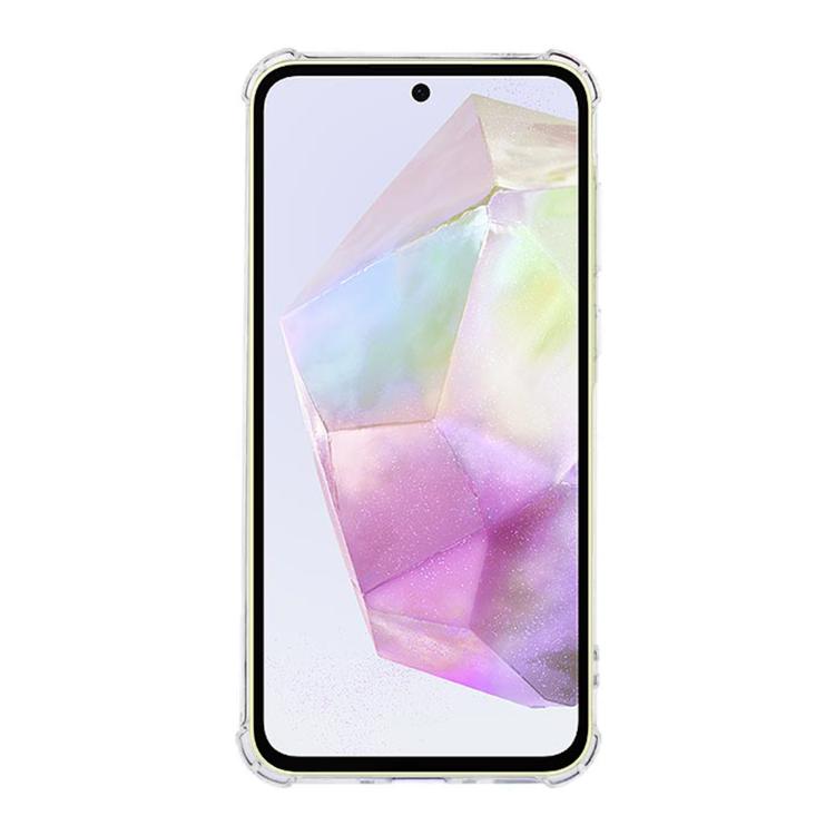For Samsung Galaxy A35 5G Kalebol 1.5mm Four-Corner Airbags Shockproof Transparency TPU Phone Case