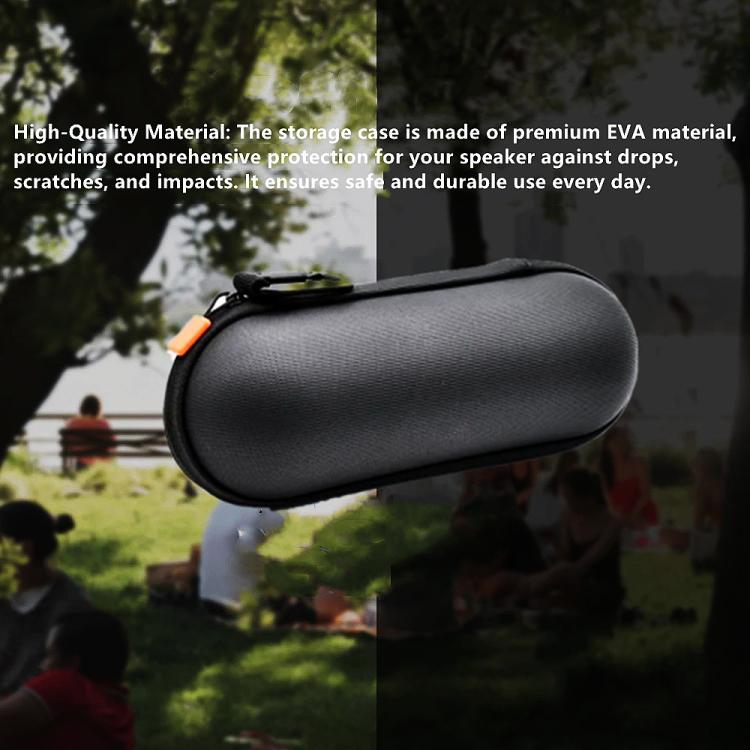 For JBL Flip 7 BT Speaker Storage Case Outdoor Storage Protection Box Hard Shell Case