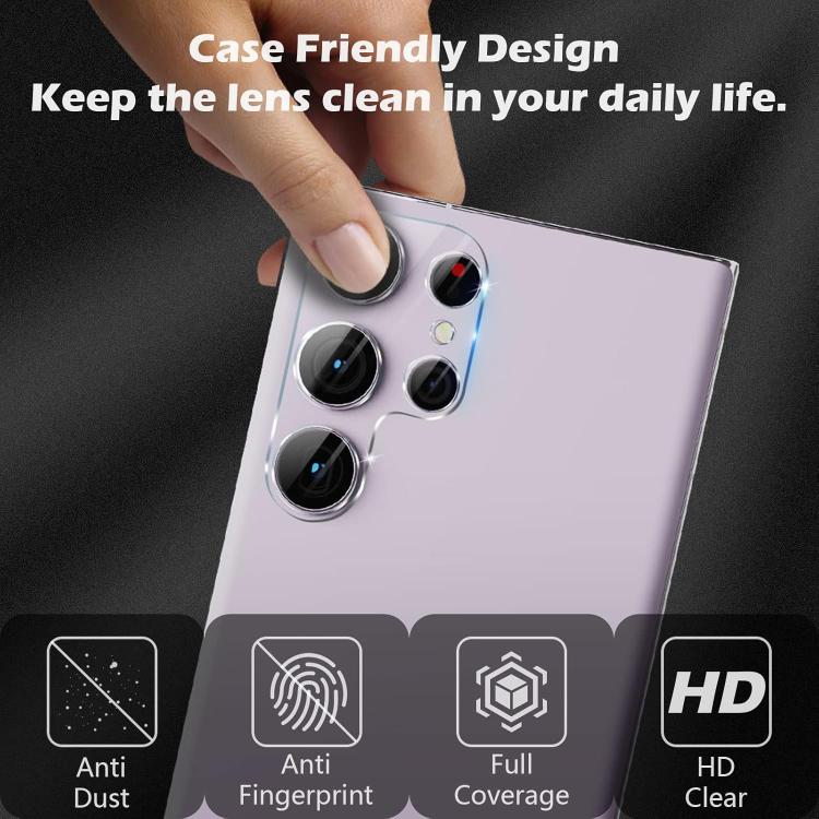 For Samsung Galaxy S23 Ultra 5G Klebol Transparent One Piece Lens Protection Film