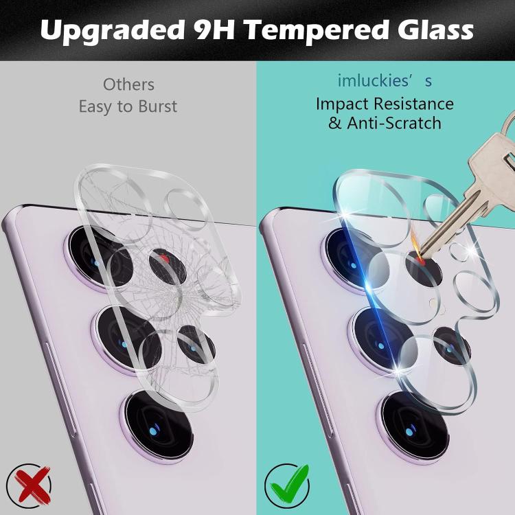 For Samsung Galaxy S24 Ultra 5G Klebol Transparent One Piece Lens Protection Film