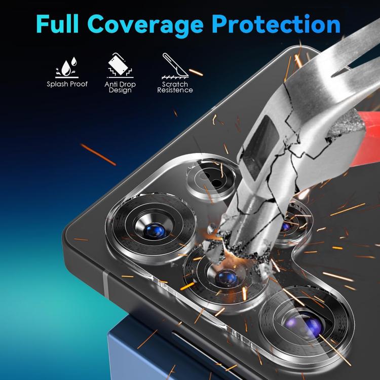 For Samsung Galaxy S25 Ultra 5G Klebol Transparent One Piece Lens Protection Film