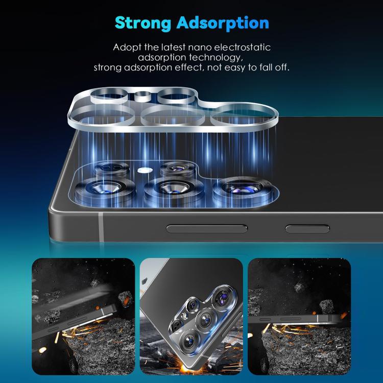 For Samsung Galaxy S25 Ultra 5G Klebol Transparent One Piece Lens Protection Film
