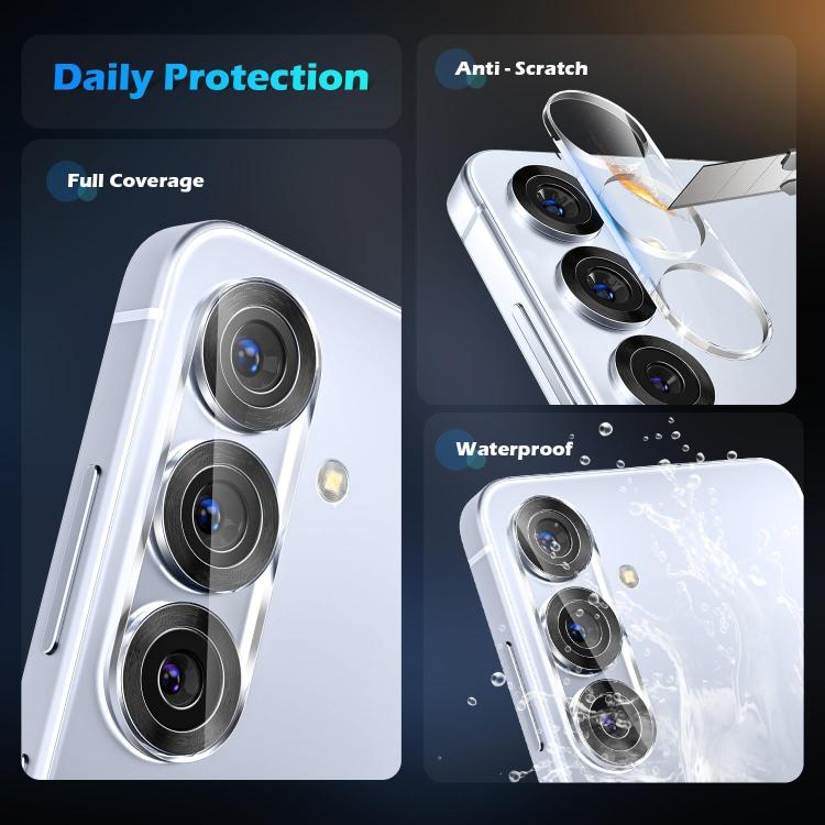For Samsung Galaxy S25 5G Kalebol Transparent One Piece Lens Protection Film