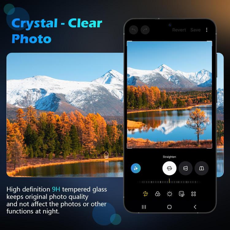 For Samsung Galaxy S25 5G Kalebol Transparent One Piece Lens Protection Film