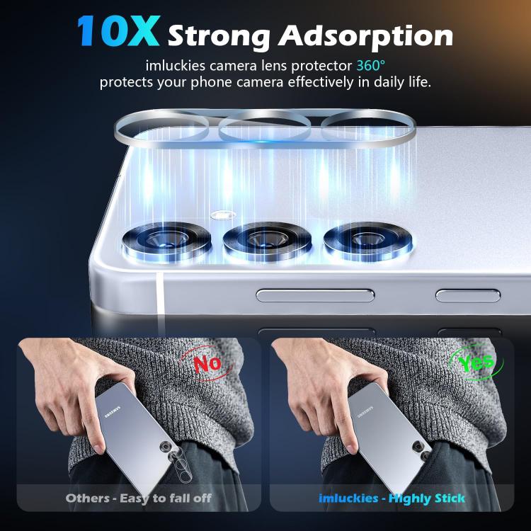 For Samsung Galaxy S25 5G Kalebol Transparent One Piece Lens Protection Film