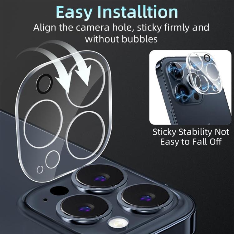 For iPhone 13 Pro Max Kalebol Transparent One Piece Lens Protection Film