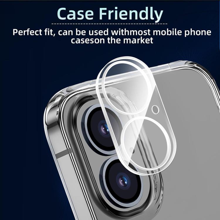 For iPhone 17 Kalebol Transparent One Piece Lens Protection Film