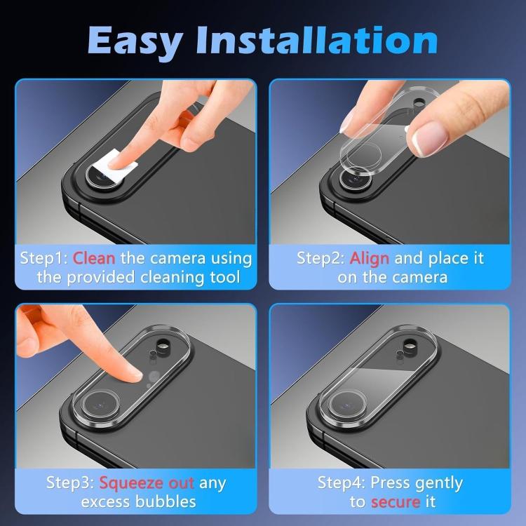 For iPhone Air Kalebol Transparent One Piece Lens Protection Film