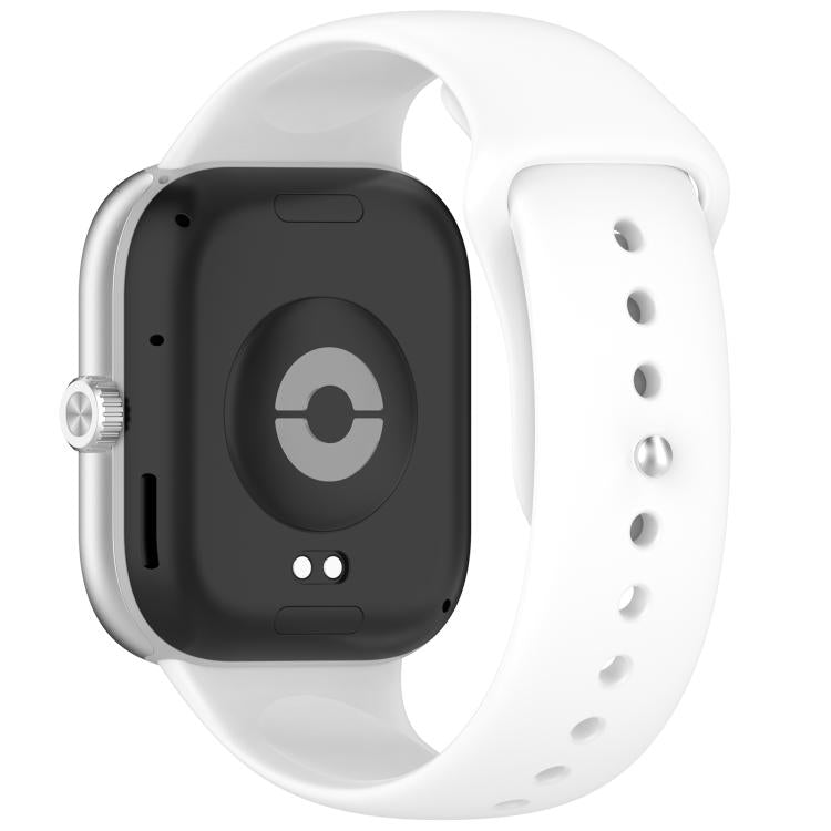 For Xiaomi Band  10 Pro / Redmi Watch 6 / 5 Reverse Buckle Solid Color Silicone Watch Band