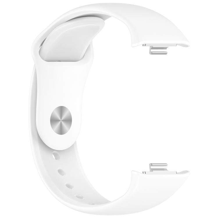 For Xiaomi Band  10 Pro / Redmi Watch 6 / 5 Reverse Buckle Solid Color Silicone Watch Band