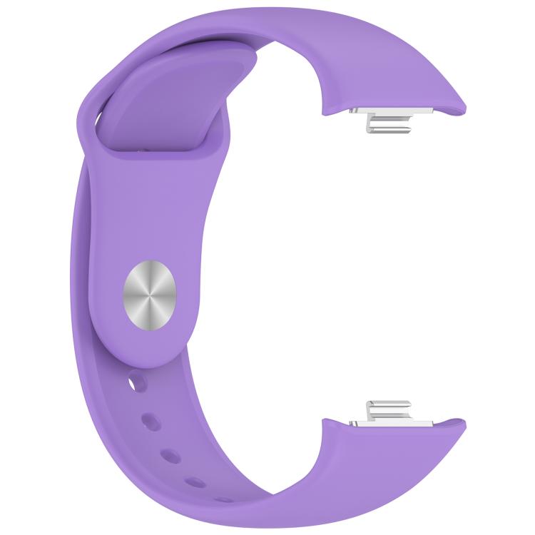 For Xiaomi Band  10 Pro / Redmi Watch 6 / 5 Reverse Buckle Solid Color Silicone Watch Band