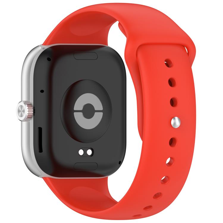 For Xiaomi Band  10 Pro / Redmi Watch 6 / 5 Reverse Buckle Solid Color Silicone Watch Band