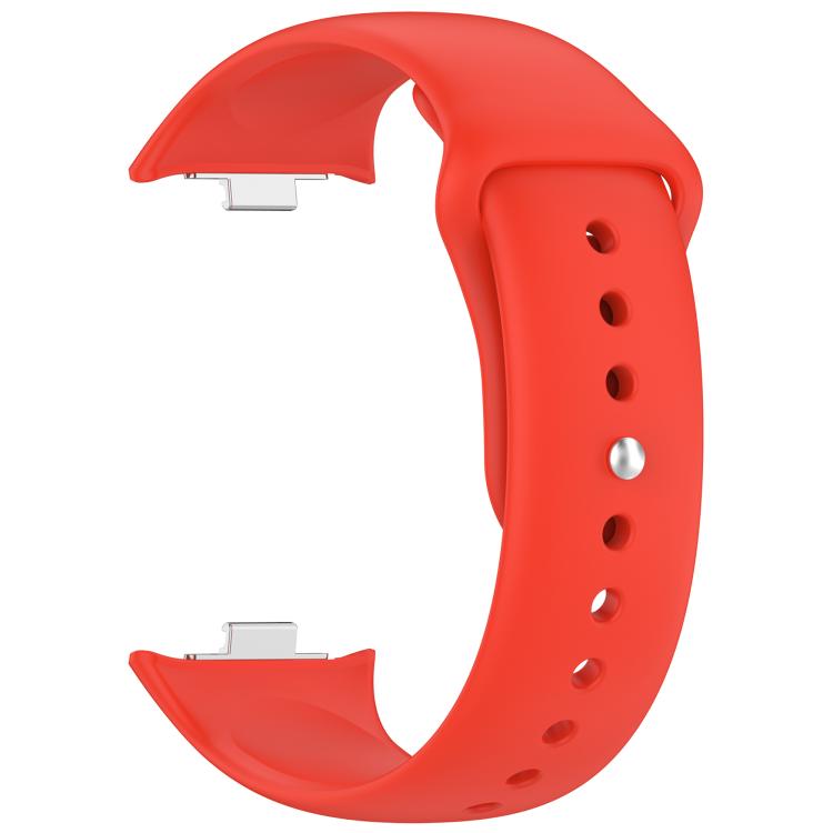 For Xiaomi Band  10 Pro / Redmi Watch 6 / 5 Reverse Buckle Solid Color Silicone Watch Band