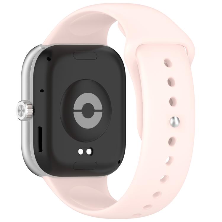 For Xiaomi Band  10 Pro / Redmi Watch 6 / 5 Reverse Buckle Solid Color Silicone Watch Band