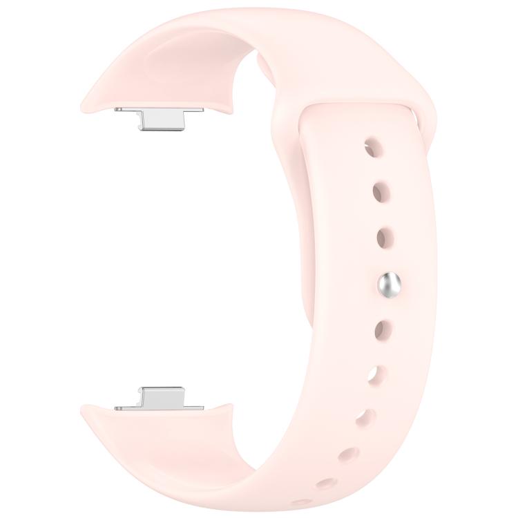 For Xiaomi Band  10 Pro / Redmi Watch 6 / 5 Reverse Buckle Solid Color Silicone Watch Band