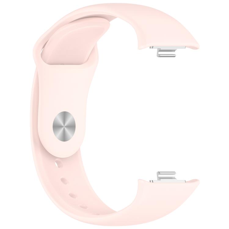 For Xiaomi Band  10 Pro / Redmi Watch 6 / 5 Reverse Buckle Solid Color Silicone Watch Band