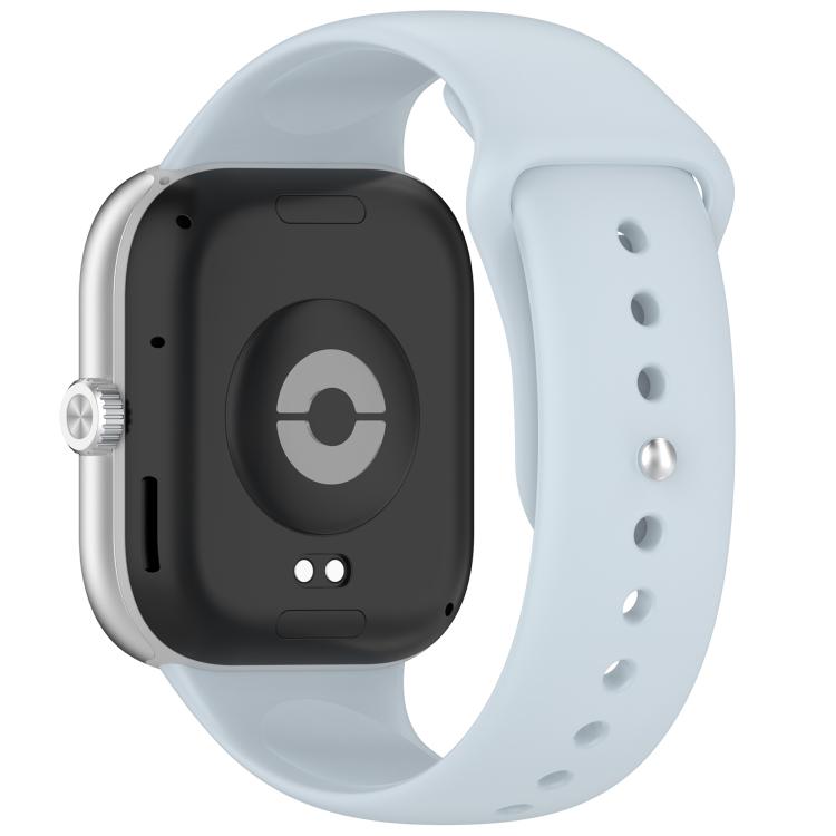 For Xiaomi Band  10 Pro / Redmi Watch 6 / 5 Reverse Buckle Solid Color Silicone Watch Band