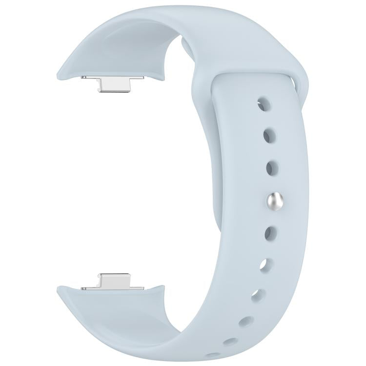 For Xiaomi Band  10 Pro / Redmi Watch 6 / 5 Reverse Buckle Solid Color Silicone Watch Band
