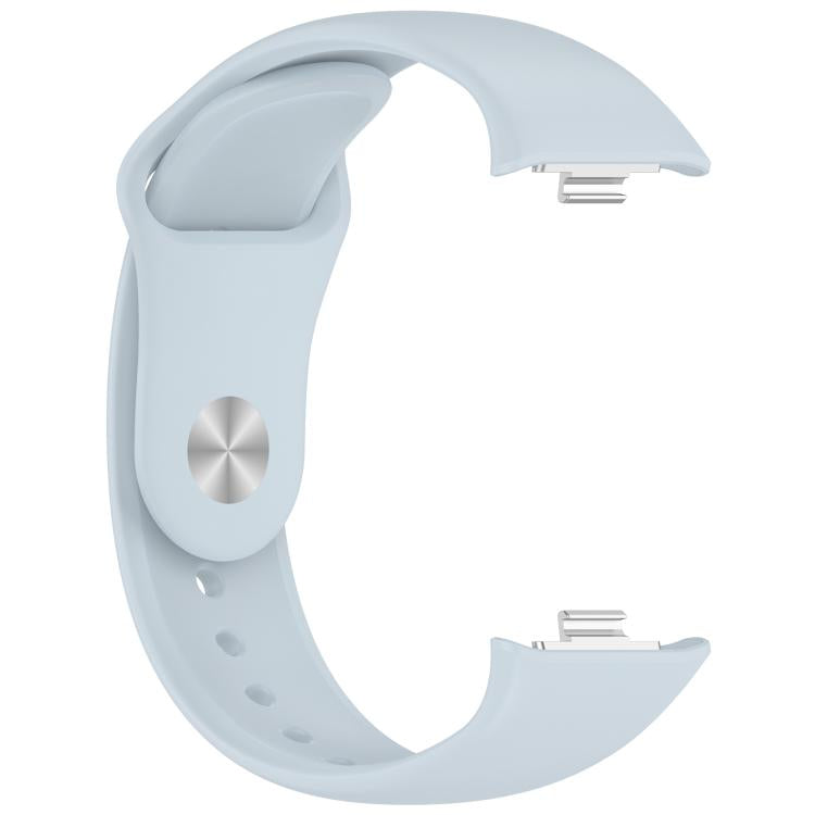 For Xiaomi Band  10 Pro / Redmi Watch 6 / 5 Reverse Buckle Solid Color Silicone Watch Band