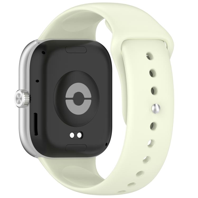 For Xiaomi Band  10 Pro / Redmi Watch 6 / 5 Reverse Buckle Solid Color Silicone Watch Band