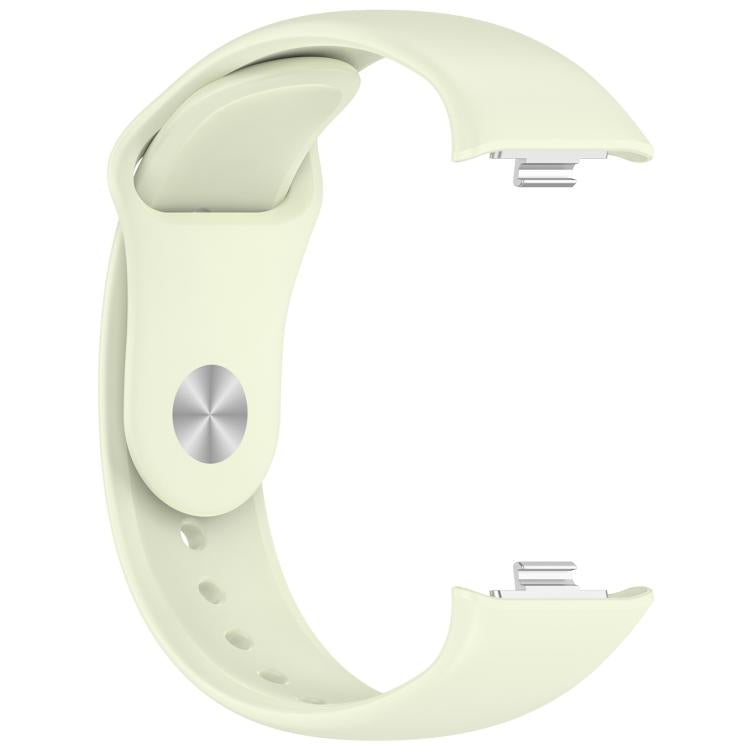 For Xiaomi Band  10 Pro / Redmi Watch 6 / 5 Reverse Buckle Solid Color Silicone Watch Band