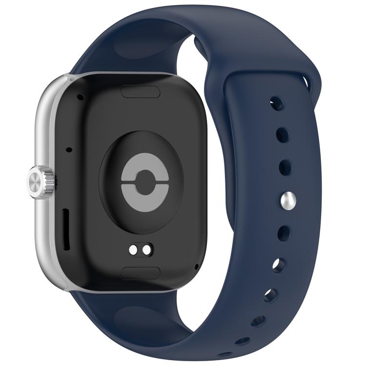 For Xiaomi Band  10 Pro / Redmi Watch 6 / 5 Reverse Buckle Solid Color Silicone Watch Band