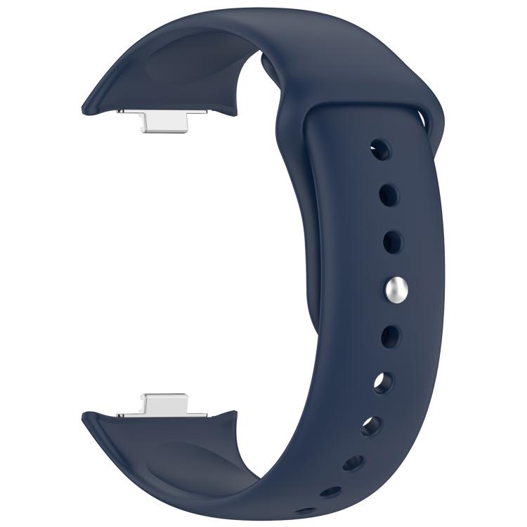 For Xiaomi Band  10 Pro / Redmi Watch 6 / 5 Reverse Buckle Solid Color Silicone Watch Band