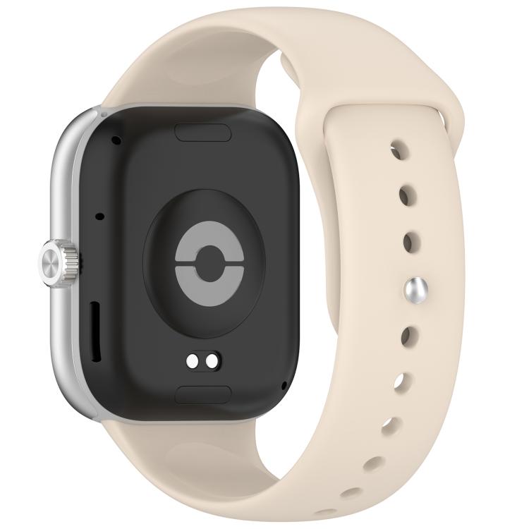 For Xiaomi Band  10 Pro / Redmi Watch 6 / 5 Reverse Buckle Solid Color Silicone Watch Band