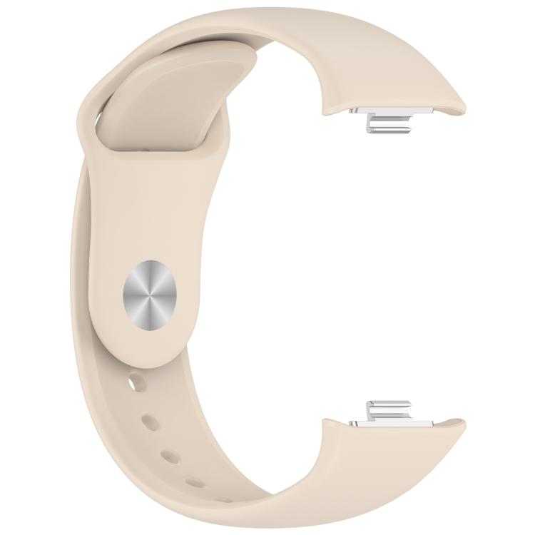 For Xiaomi Band  10 Pro / Redmi Watch 6 / 5 Reverse Buckle Solid Color Silicone Watch Band