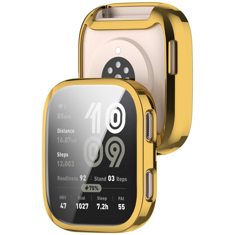 For Amazfit Bip 6 Electroplated TPU Full Coverage Watch Protective Case