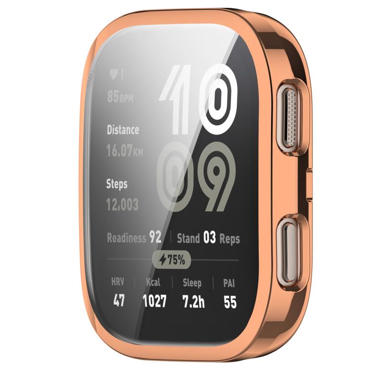 For Amazfit Bip 6 Electroplated TPU Full Coverage Watch Protective Case